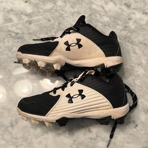 Size 2 Under Armour Baseball Cleats